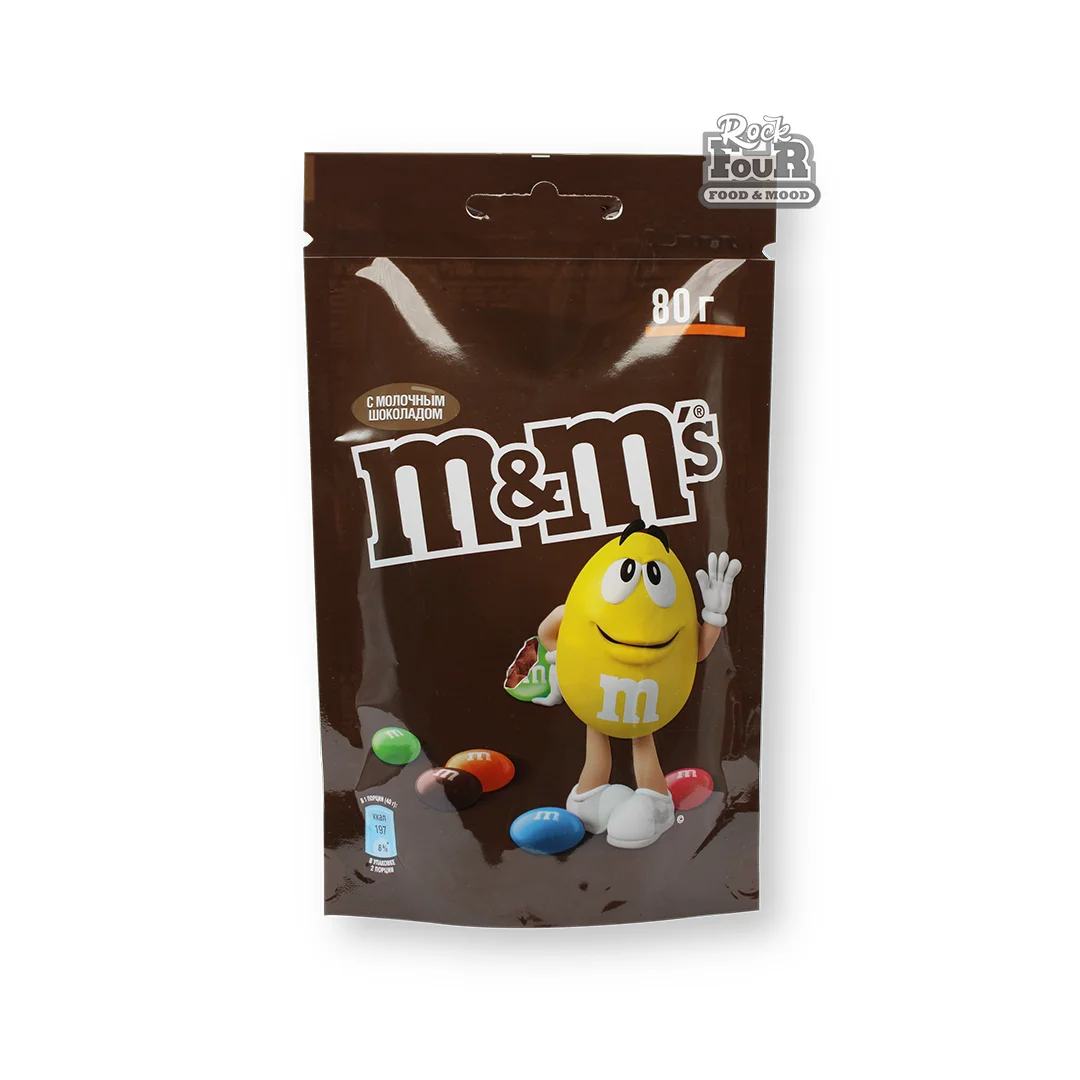 Դրաժե «M&M's» կաթնային շոկոլադով 80գ